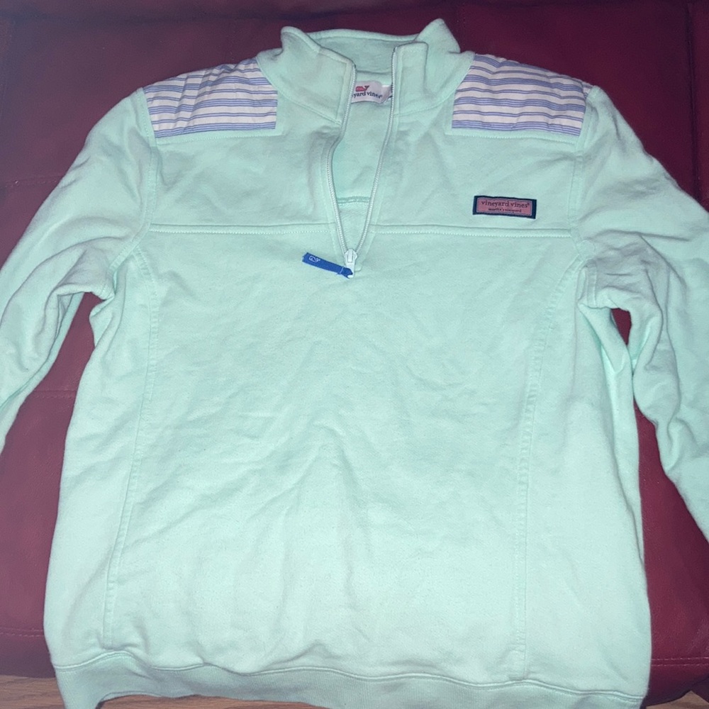 Vineyard Vines crewneck zip